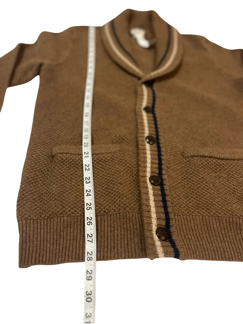 NWT J Crew Jcrew Rugged Merino Shawl Collar Wool Cardigan Sweater Sz M Preppy